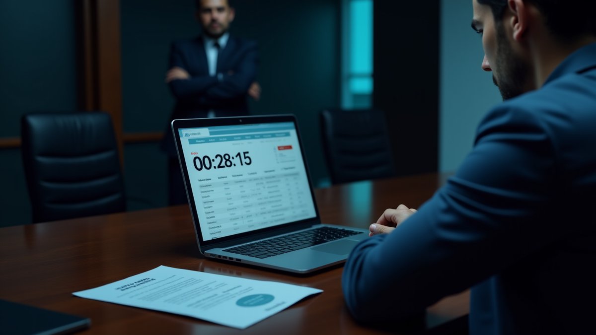 CISO under pressure: ethics code and CEO demands for hour-long recovery.