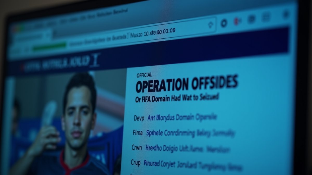 DOJ seizes 400 domains for illegal World Cup streaming.