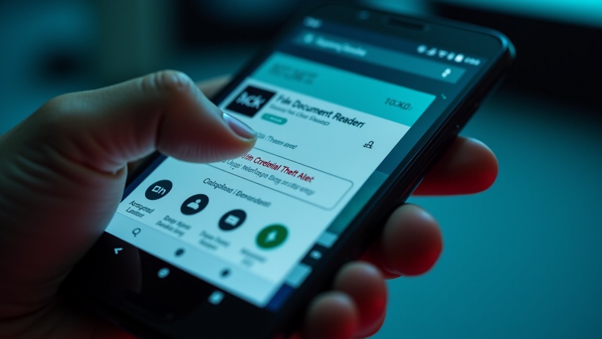 Fake document reader on Google Play infects 100k+ Android devices with banking malware.