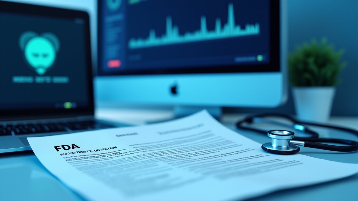 FDA draft guidance targets AI model drift, bias, and data poisoning in medical devices.