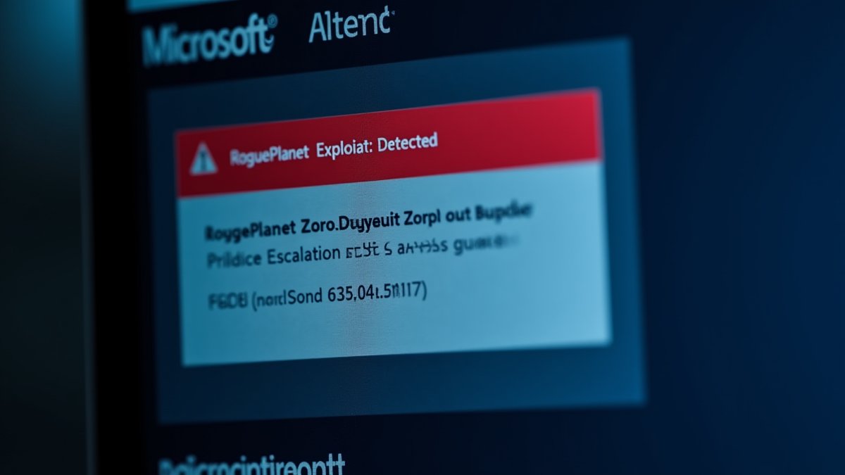 Microsoft Defender zero-day 'RoguePlanet' grants SYSTEM privileges on Windows.