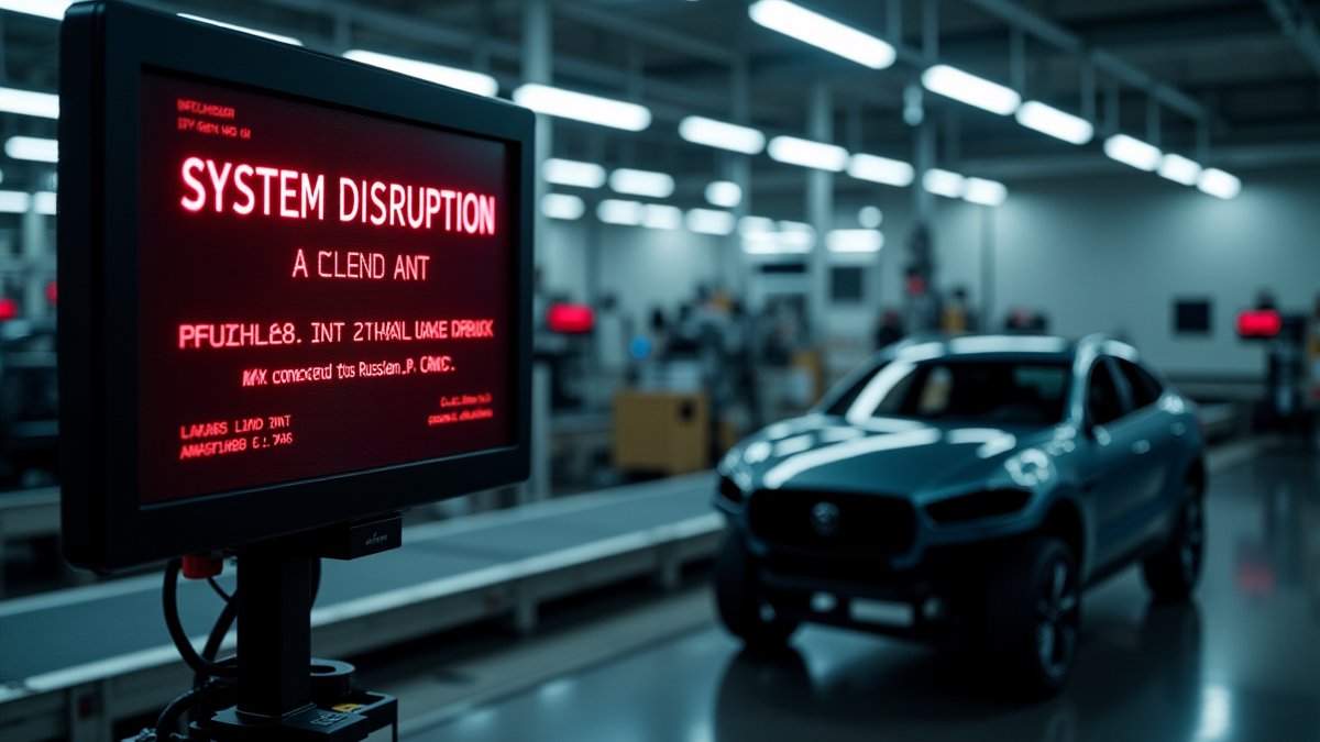 Russian-linked hack halts Jaguar Land Rover production, causing $2.5B disruption.
