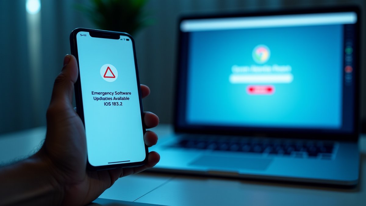 Apple and Google emergency patches for WebKit and Chrome V8 bugs.
