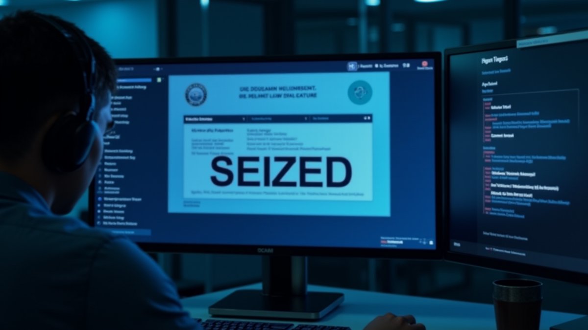 U.S. seizes Huione Group cloud server, disrupting billion-dollar scam network.