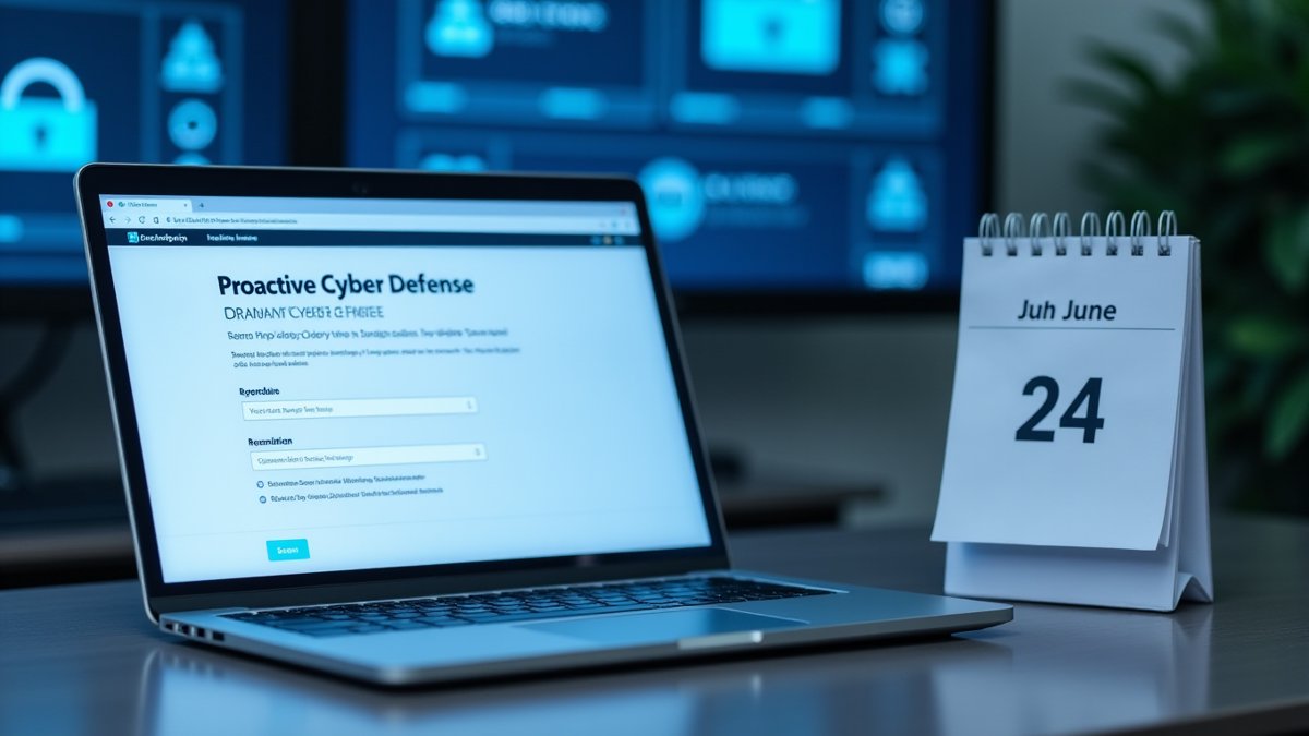 Webinar for government and education on proactive cyber defense, June 24, 2026.