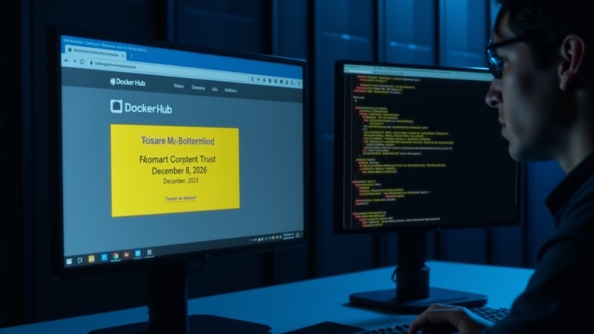 Docker retires Content Trust by 2026; Chainguard launches STIG scanning tool.