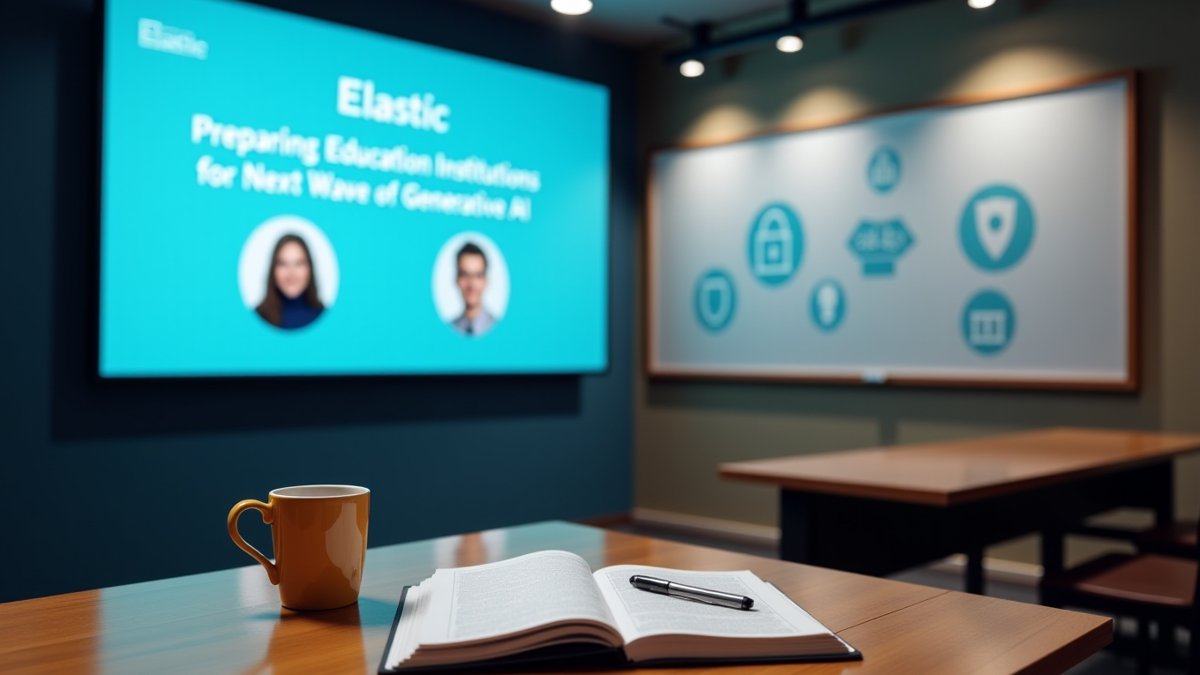 Elastic webinar explores generative AI opportunities and risks in education.