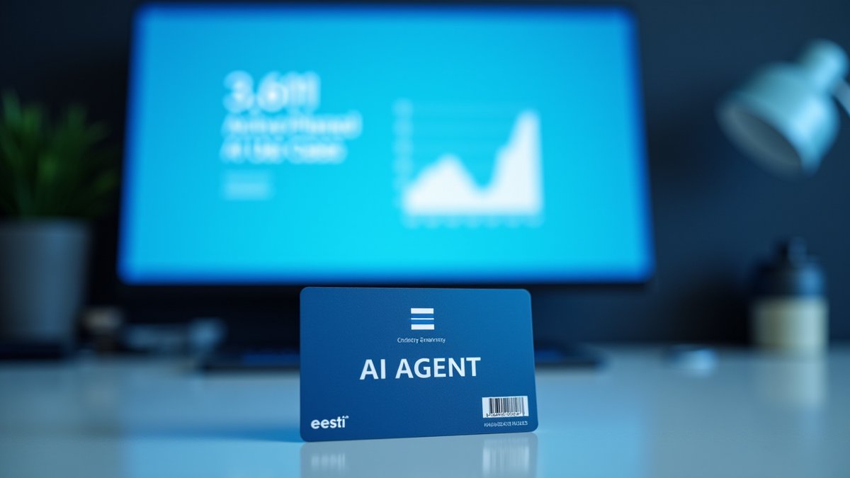 Estonia issues AI agent IDs; US government AI use surges 70%.