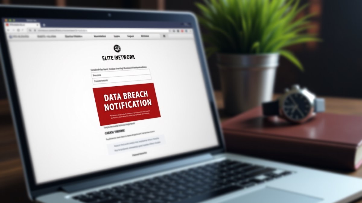 Elite Network confirms data breach exposing wealthy members' personal and financial data.