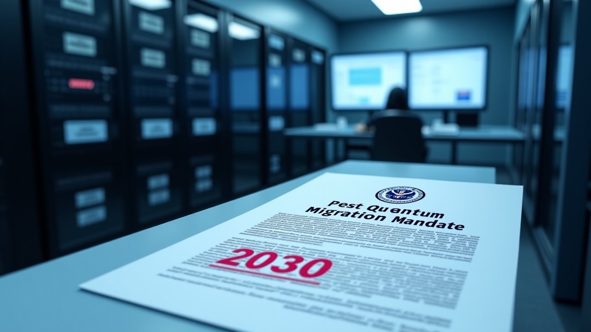 US government mandates post-quantum crypto migration by 2030 for federal agencies