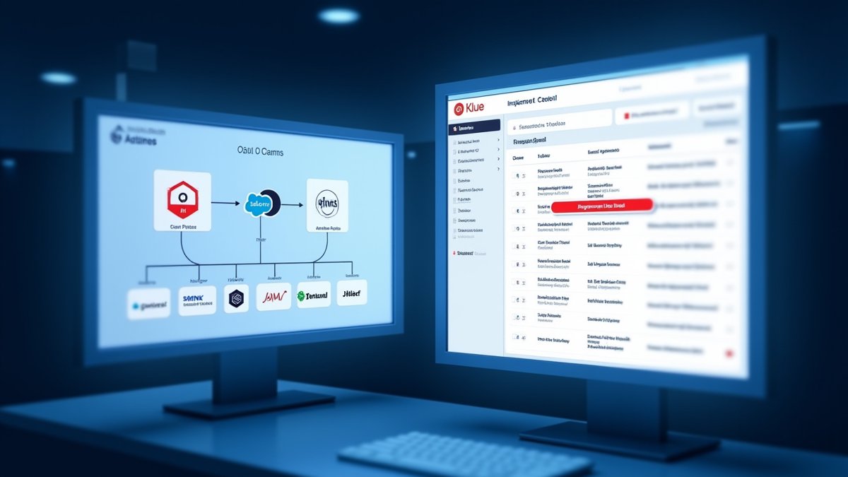 Abandoned credential in Klue leads to multi-vendor data breach via OAuth tokens.