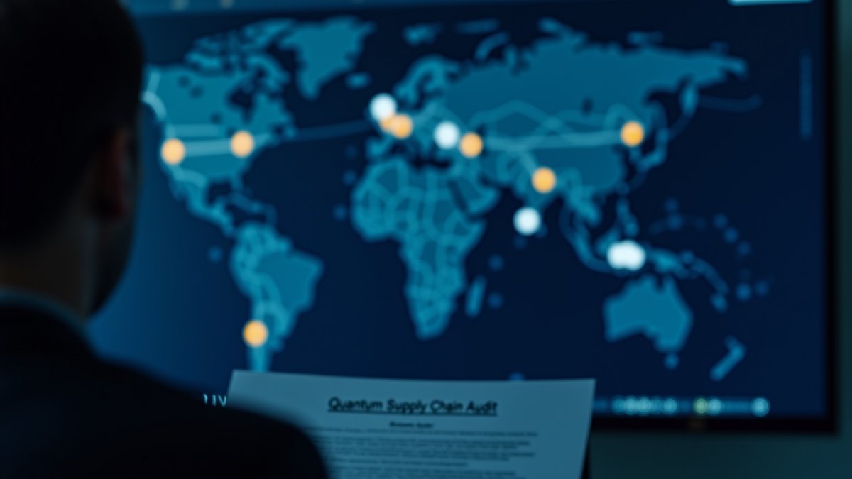 Geopolitical map shows PQC vendor dependencies creating national sovereignty risks.