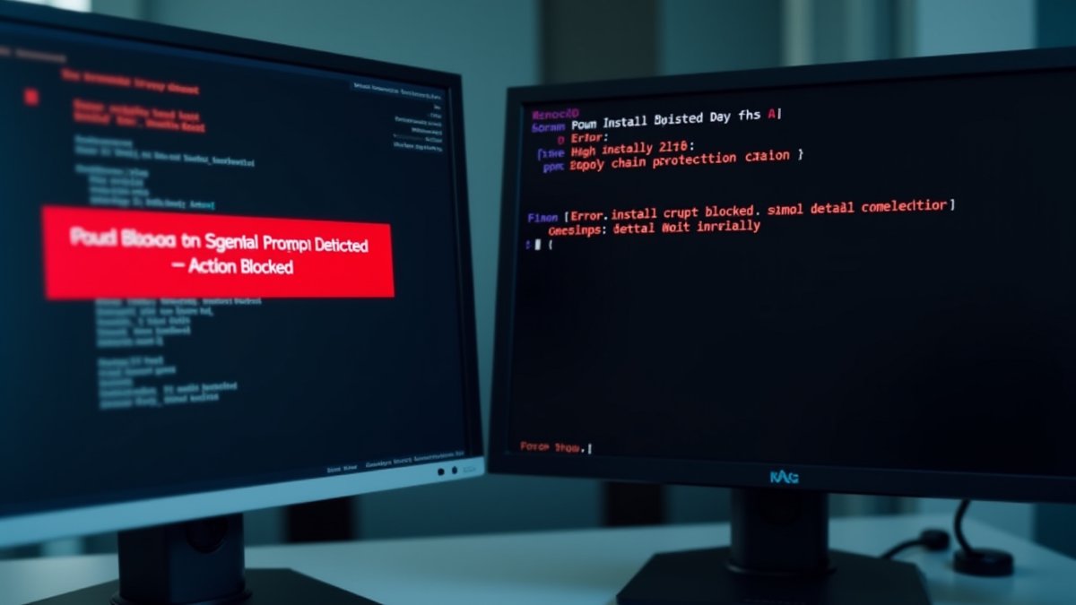 AI agents face supply chain and prompt injection risks; npm v12 blocks scripts.