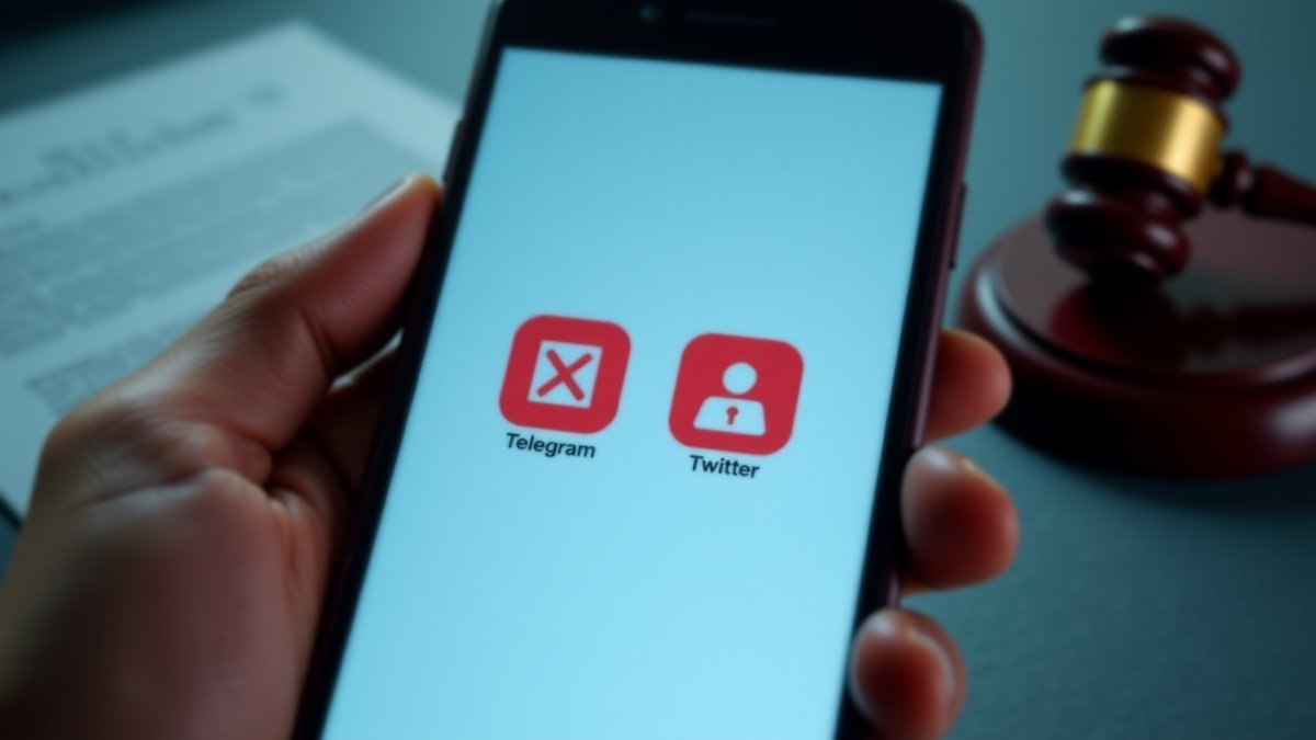 India and Brazil block Telegram and X; users face security risks from VPN workarounds.