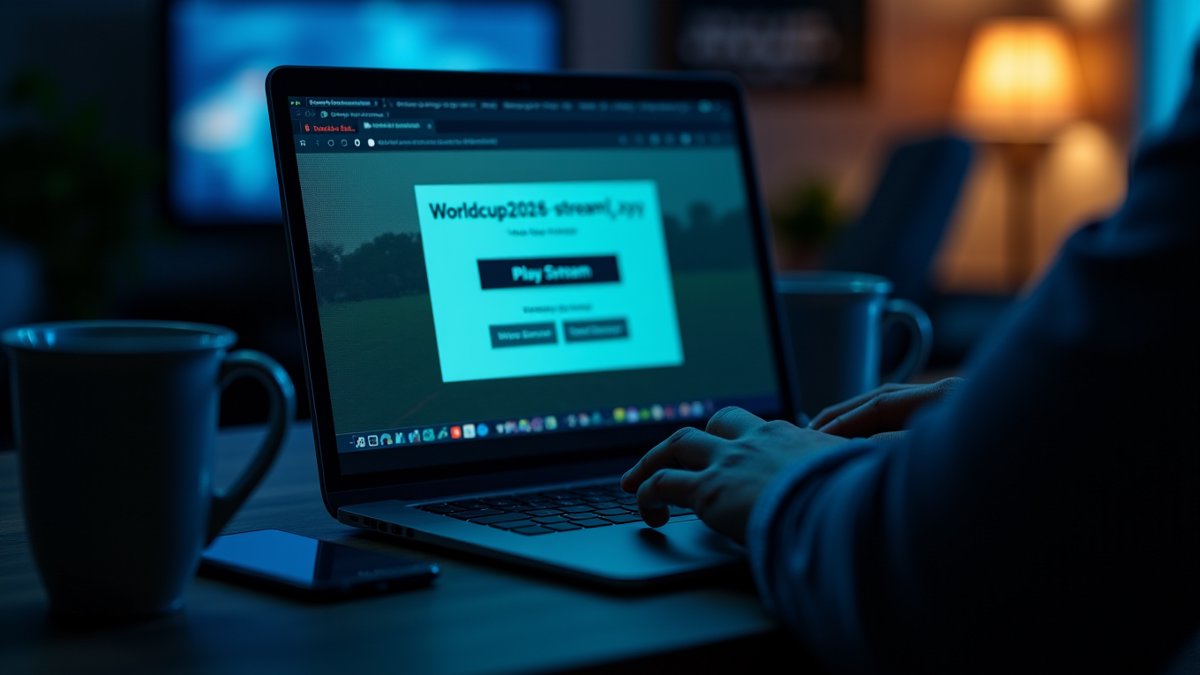 Fake World Cup 2026 streaming site lures fans into cryptocurrency scams.