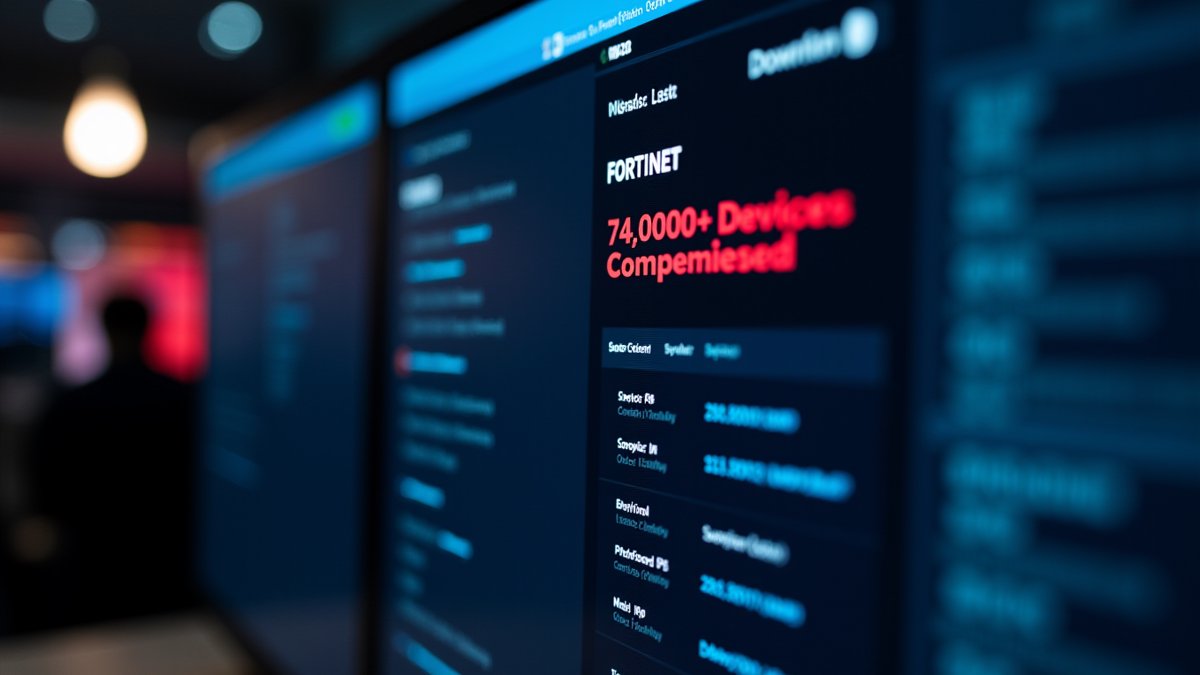 74,000 Fortinet firewalls compromised; crime gang selling access.
