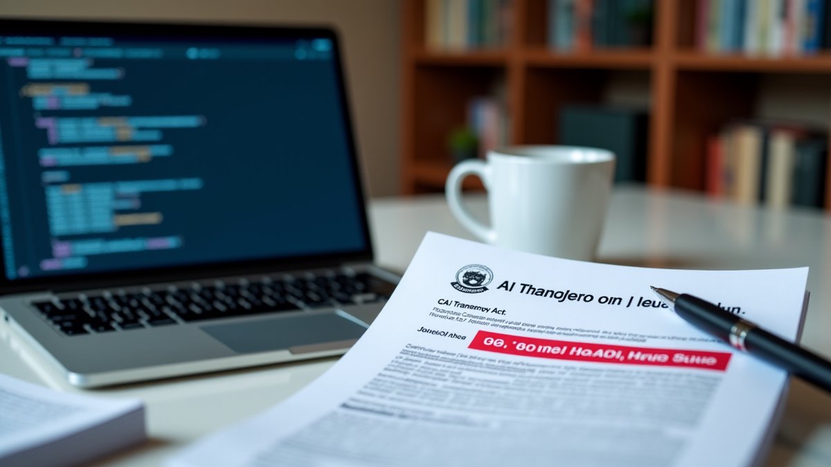 Open-source coalition challenges California AI Act's 96-hour license revocation clause.
