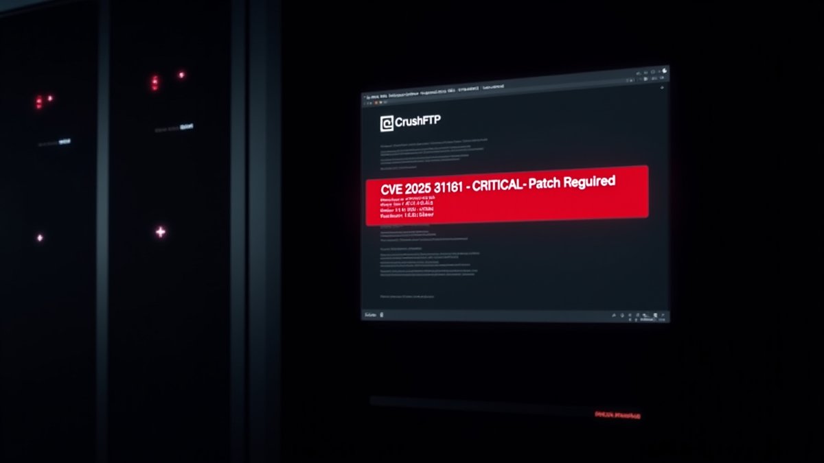 CrushFTP CVE-2025-31161 critical RCE under active exploitation, patch now.