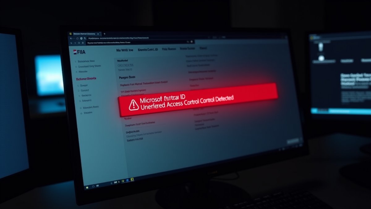 FIFA World Cup admin panel with Entra ID vulnerability and scam warning