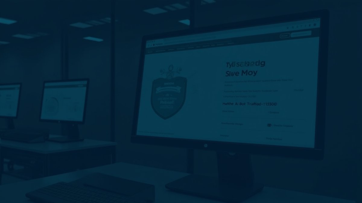 Verifiable trust platform and AI bot surge visualized in operations center