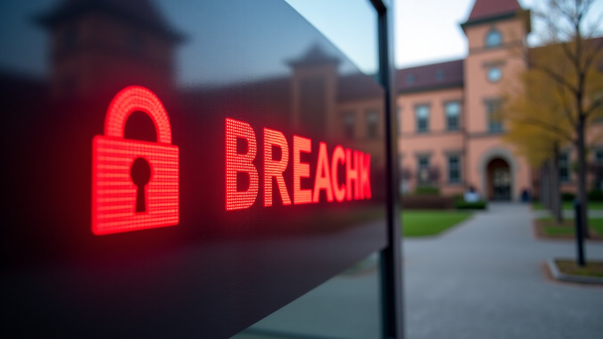 UK education sector hit: school closure and university data breach.