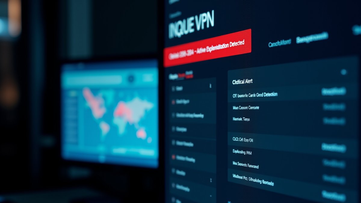 Critical VPN exploit (CVE-2026-1234) actively targeting energy, healthcare, and transport infrastructure.