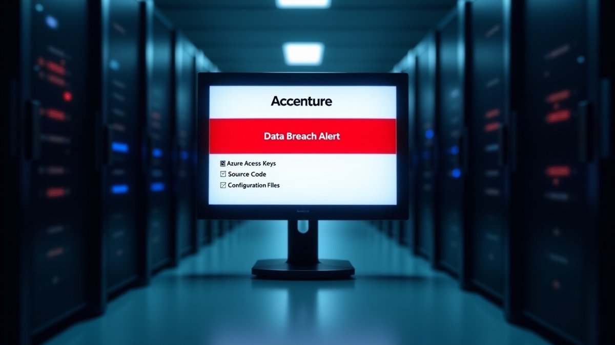 Accenture confirms data breach; stolen Azure keys and source code exposed.