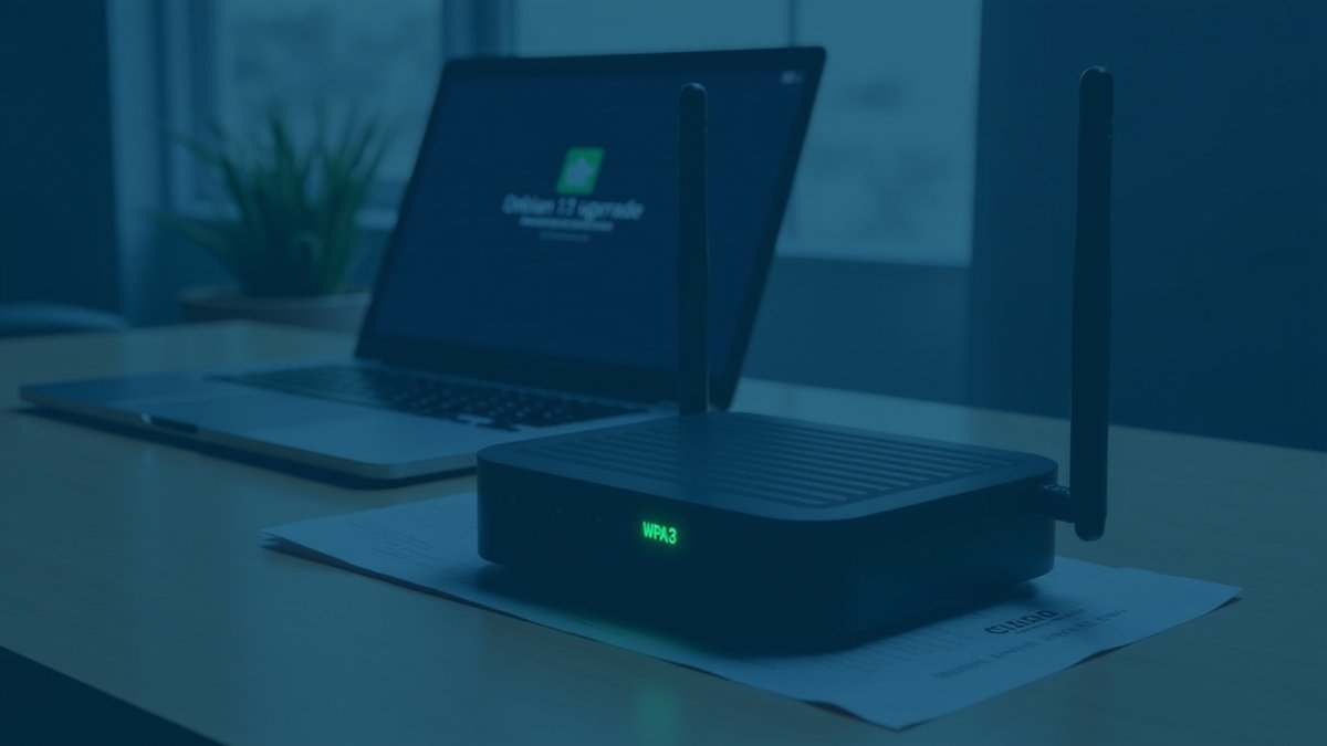 CISA router hygiene advisory and Debian 13 security update