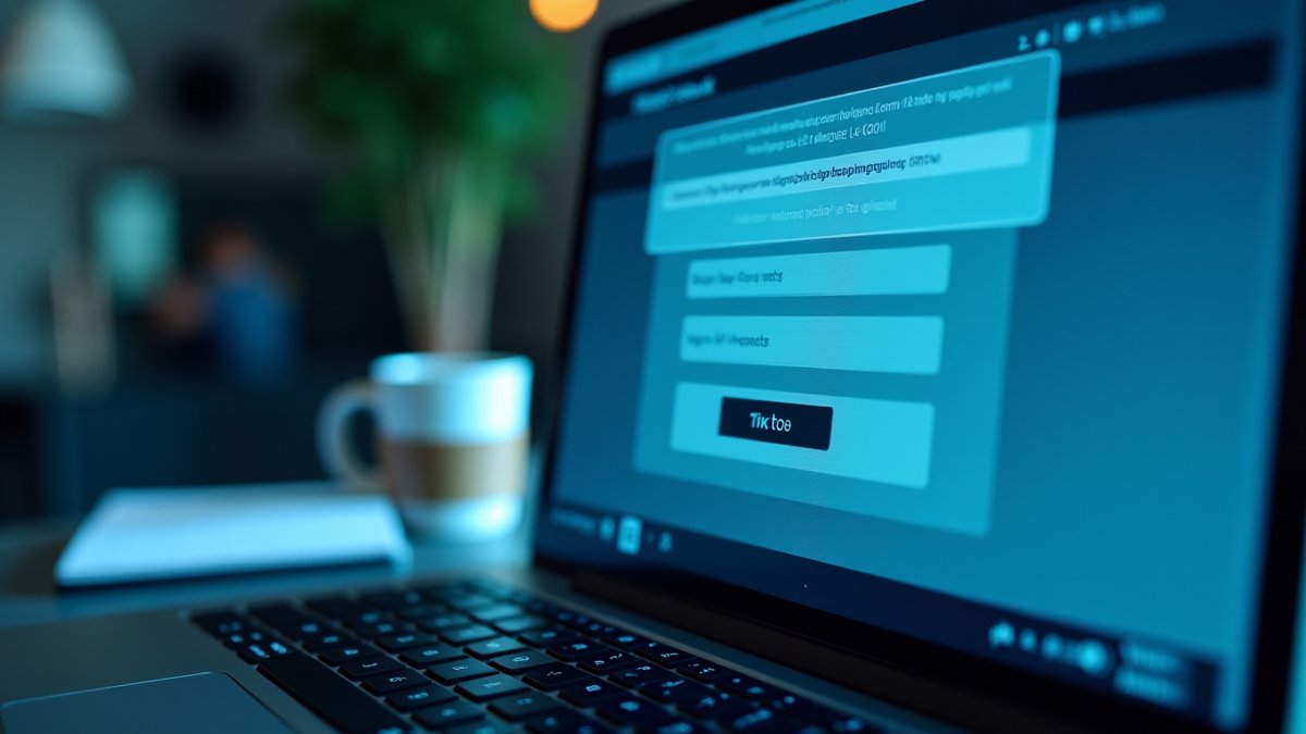 Bank website login page leaks data to TikTok via tracking pixel code.