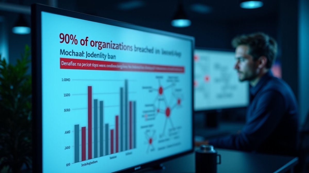 Identity security crisis: 109 machine identities per human, 90% breached.