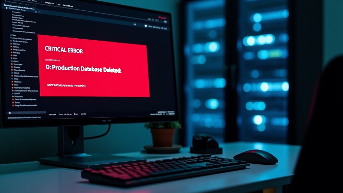 AI agent deletes production database in nine seconds, highlighting governance gaps.