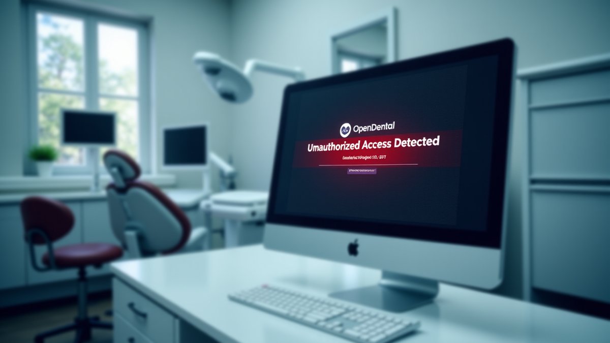 AI botnet attack on dental clinic compromises OpenDental database