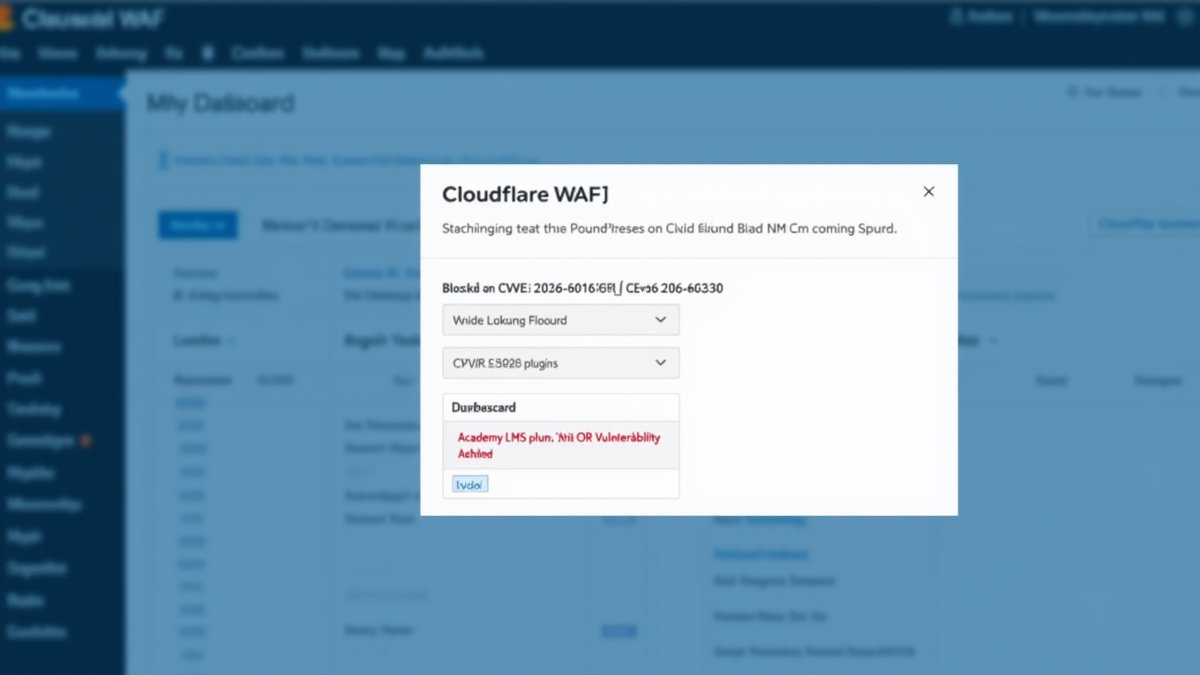 WordPress RCE, SQLi, and Academy LMS IDOR patched; Cloudflare WAF blocks attacks.