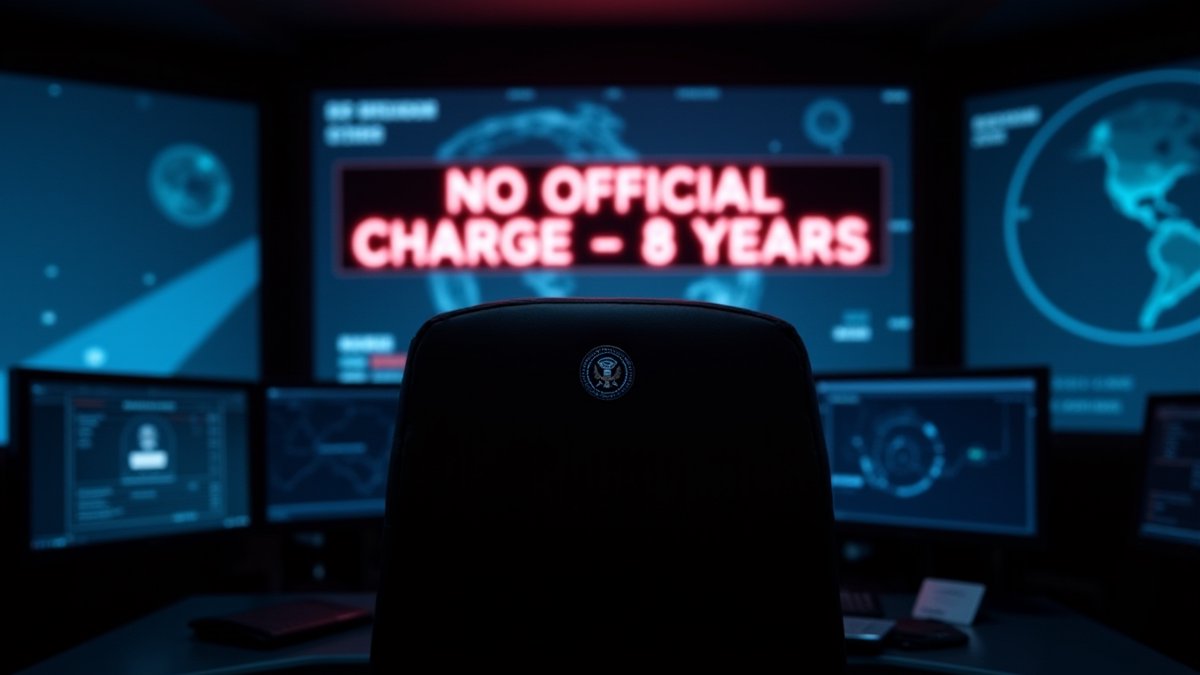 Empty chair, dark screen: U.S. space cyber leadership missing for 8 years.