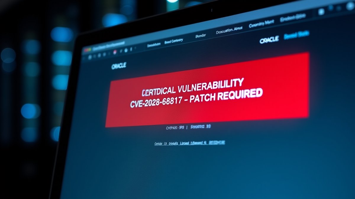 Critical Oracle EBS vulnerability under active attack; patch immediately.