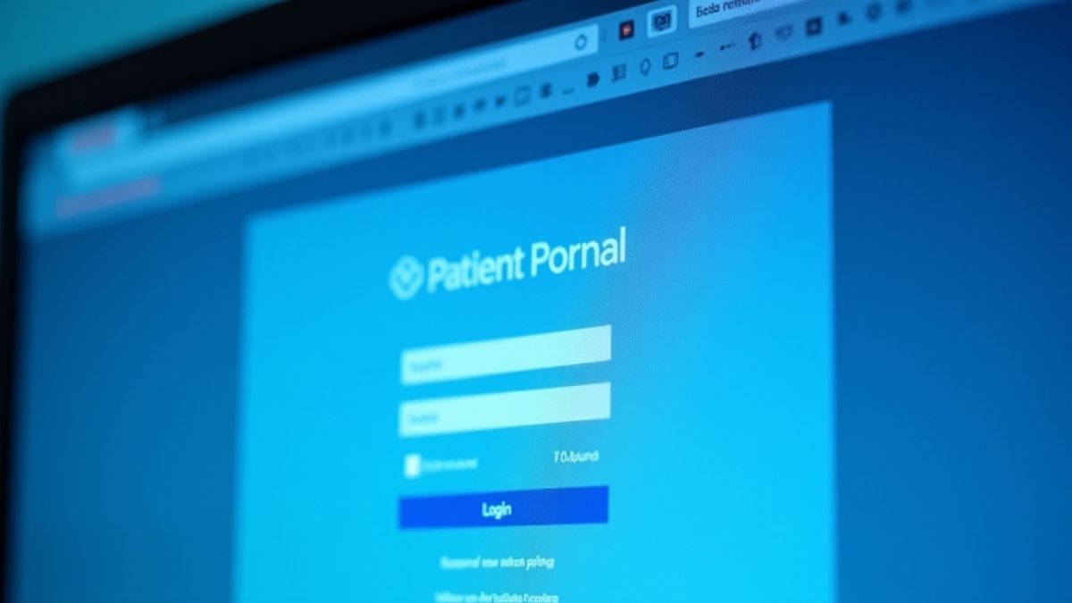 Atrium Health patient portal with tracking pixel, Meta and Google logos