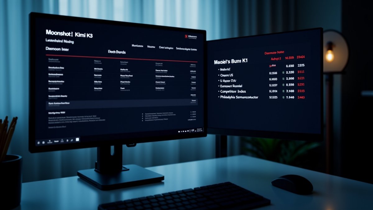 Kimi K3 AI model outperforms US rivals, triggering chip stock selloff