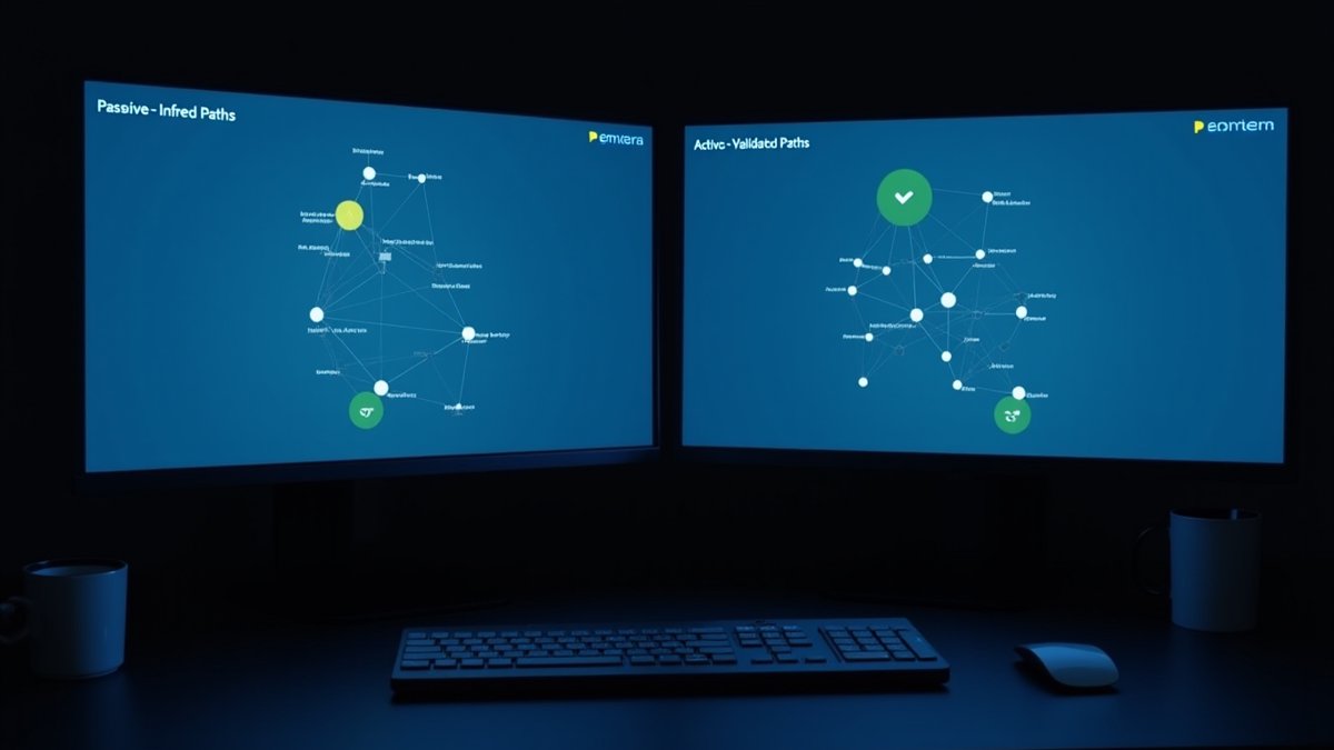 Passive vs active attack graphs: validation gap in cybersecurity analysis