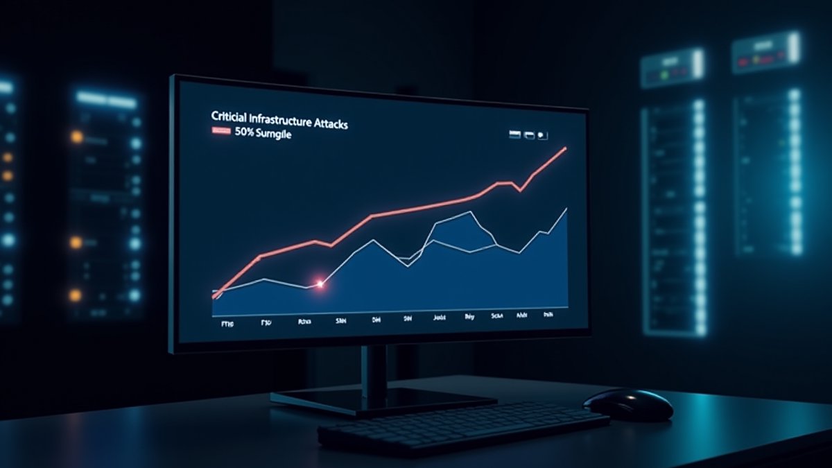 50% surge in critical infrastructure attacks, energy sector targeted via FTP/SSH.