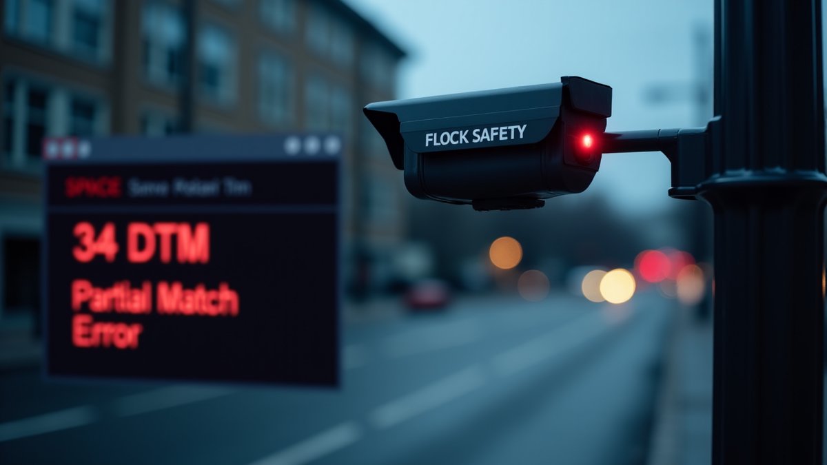 Flock Safety ALPR error: partial plate match leads to false arrest.