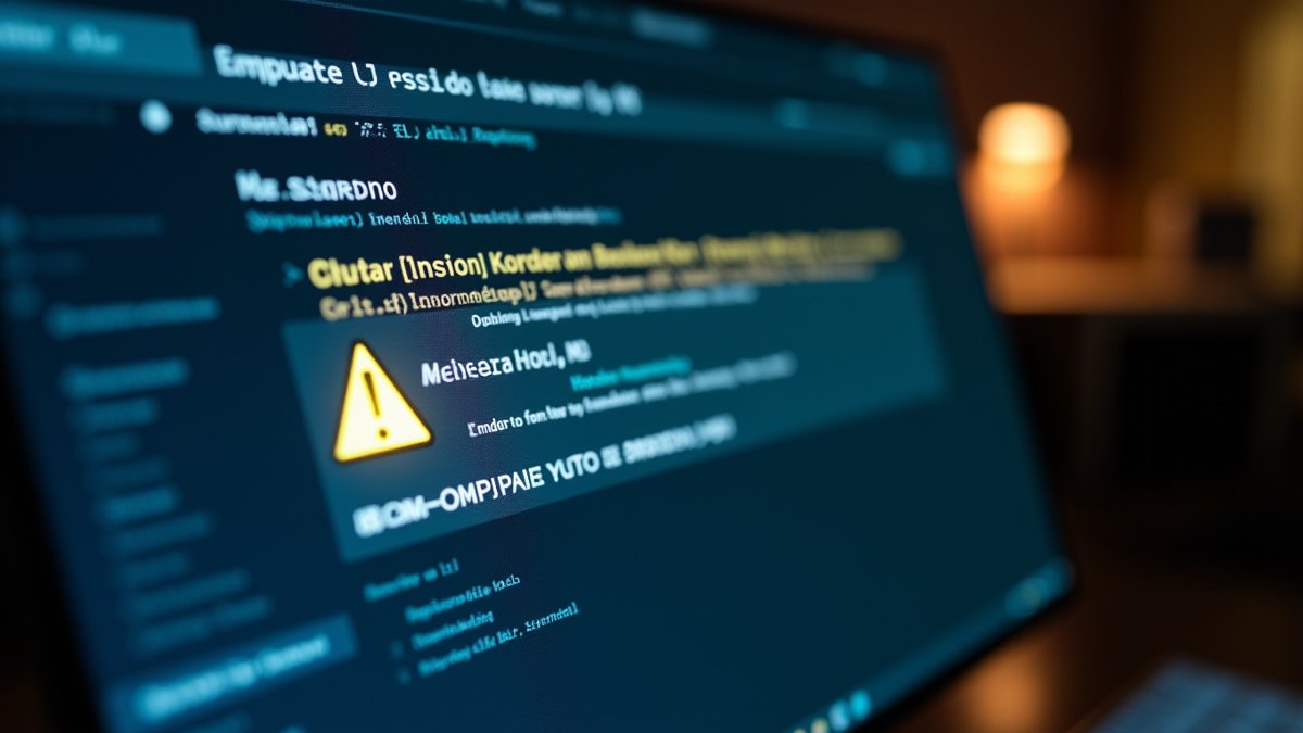 Fake browser warning and malware executable target The Odyssey pirates.