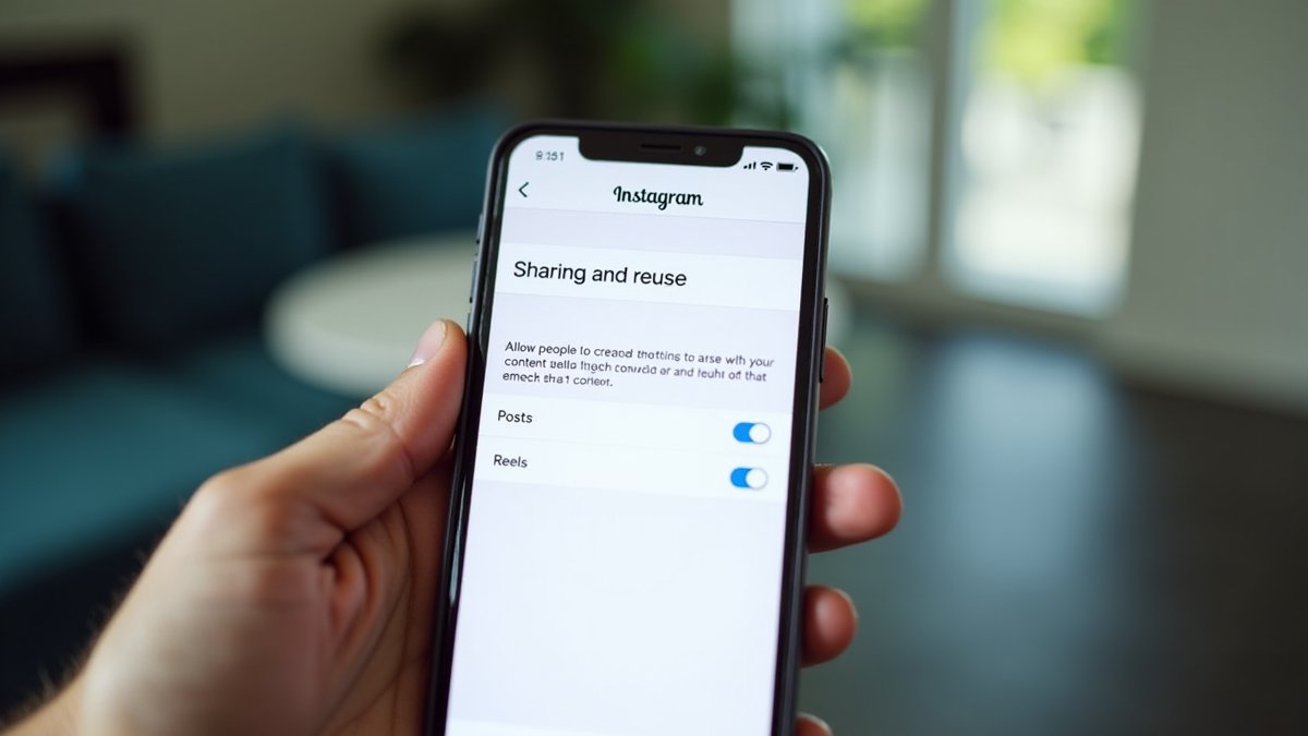 Instagram settings screen showing how to disable Muse AI reuse of public posts.