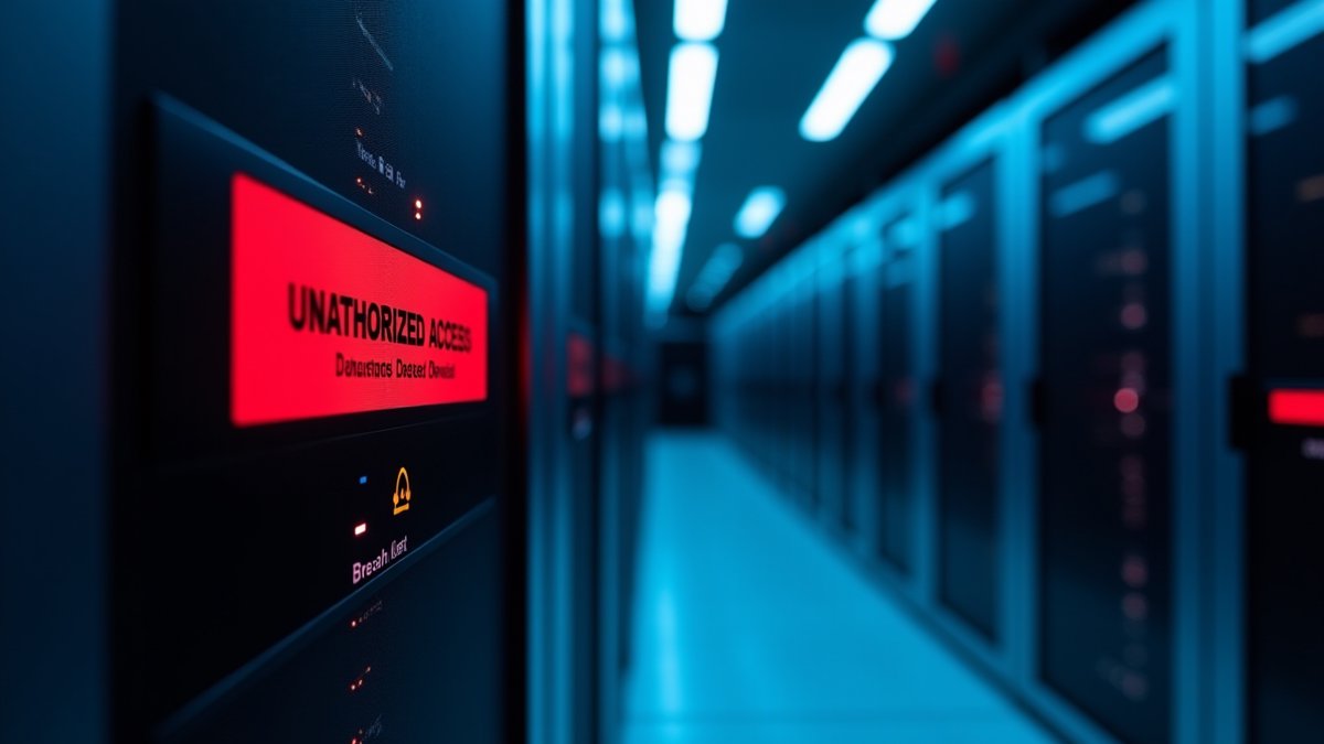 Medtronic breach alert on branded server in data center