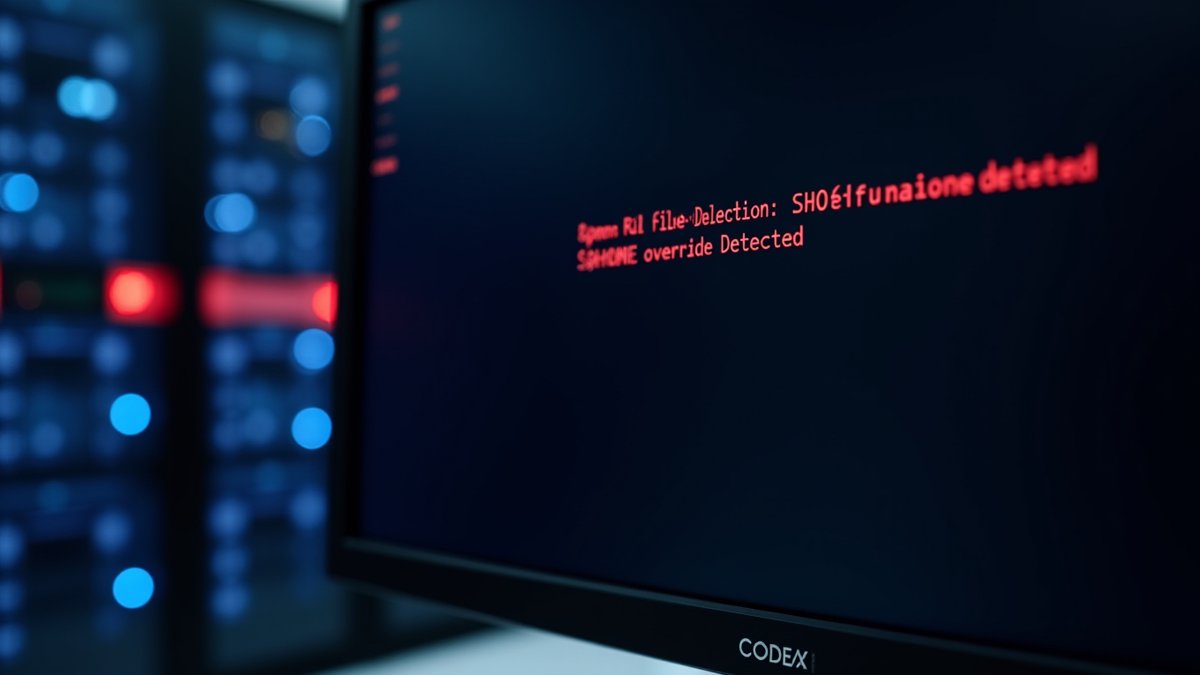 GPT-5.6 file deletion error on Codex terminal in enterprise server environment