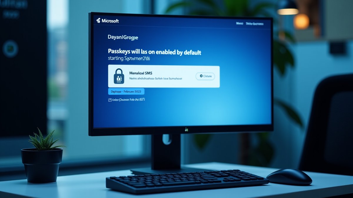 Microsoft mandates passkeys in Entra ID by 2026, phasing out SMS authentication.