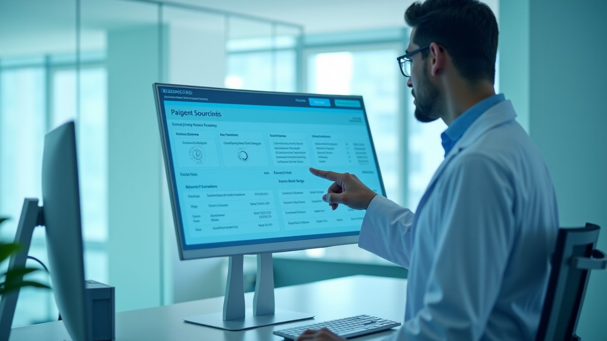 Research Grid AI dashboard showing faster clinical trial patient sourcing