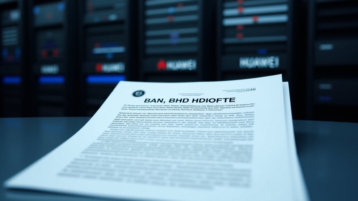 FCC bans Huawei and ZTE telecom equipment over national security risks.