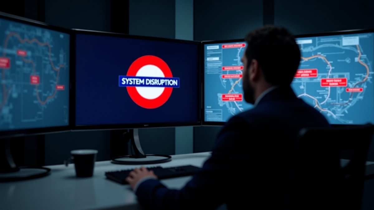 TfL control room shows disruption after £29M cyberattack sentencing
