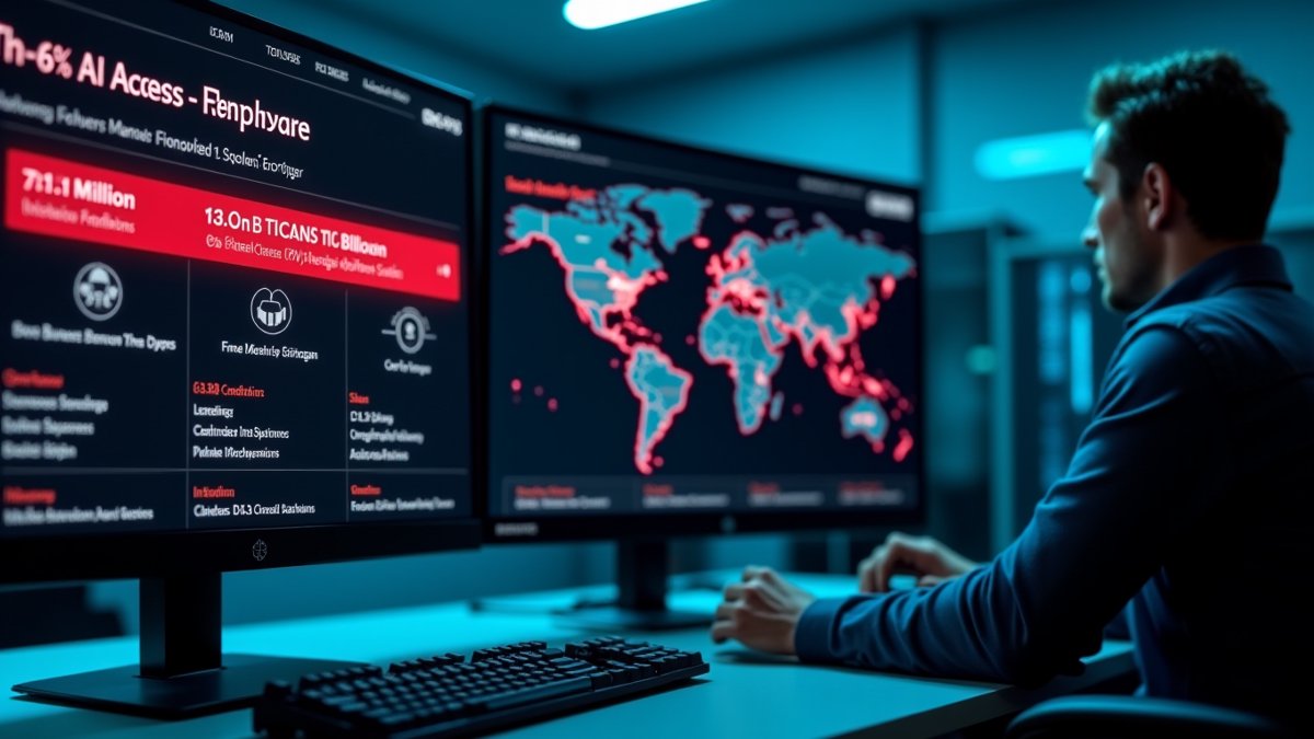 AI governance gap: 71% access, 16% control, 3.3B credentials stolen.