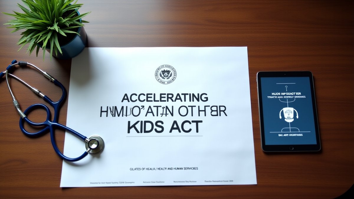 Bipartisan bill creates federal AI coordinator for pediatric cancer research.